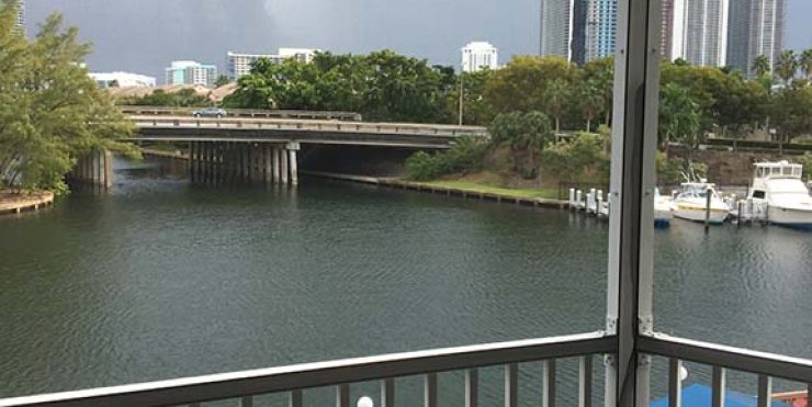 florida pic A view of the water from the balcony.